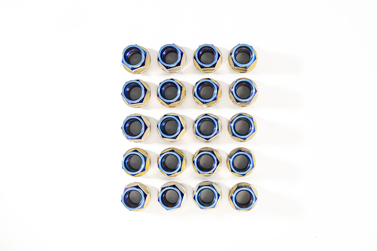 Clearance Sale: GR5 Titanium M12x1.25 Open Lug Nuts - Image 3
