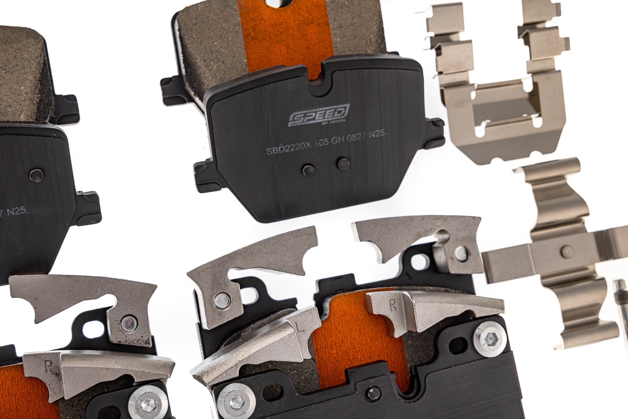 SBD Ceramic Brake Pads For Toyota Supra/BMW Z4 Iron Rotors