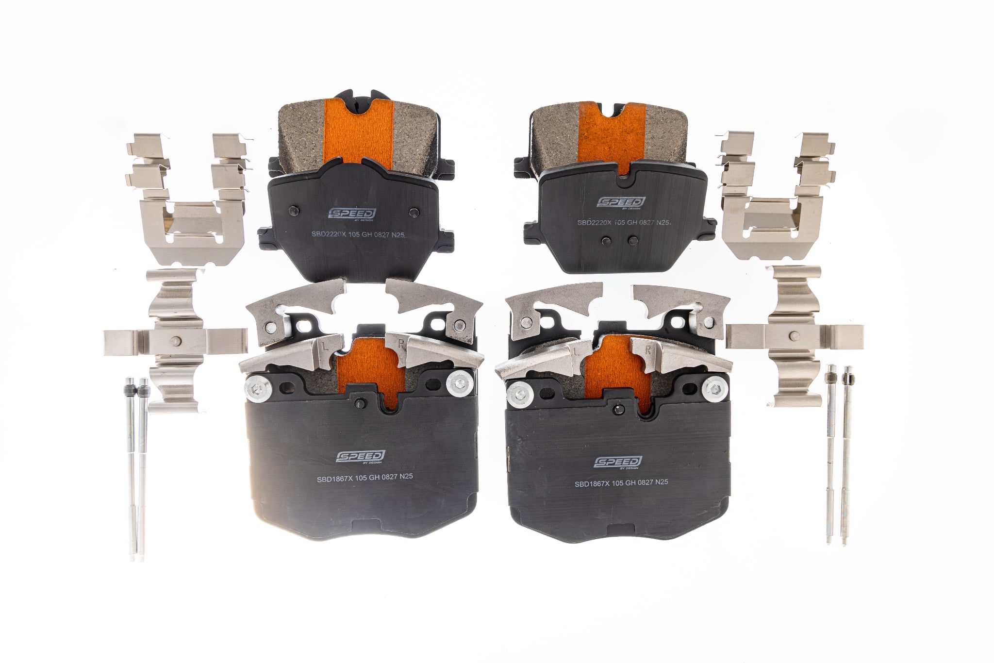 SBD Ceramic Brake Pads For Toyota Supra/BMW Z4 Iron Rotors - Image 4