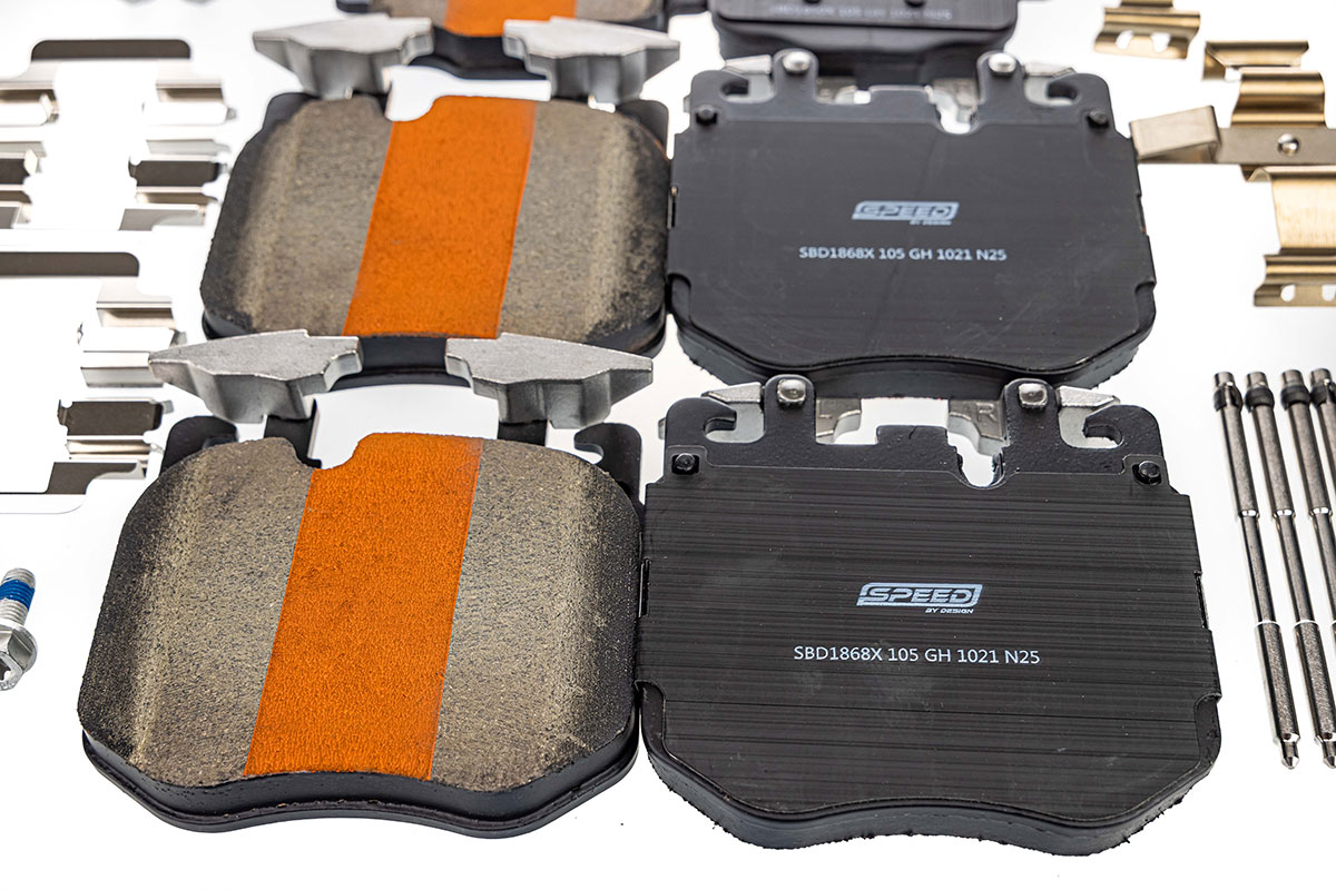 SBD Ceramic Brake Pads For 2020+ BMW M50i/M60i Series Iron Rotors - Image 5