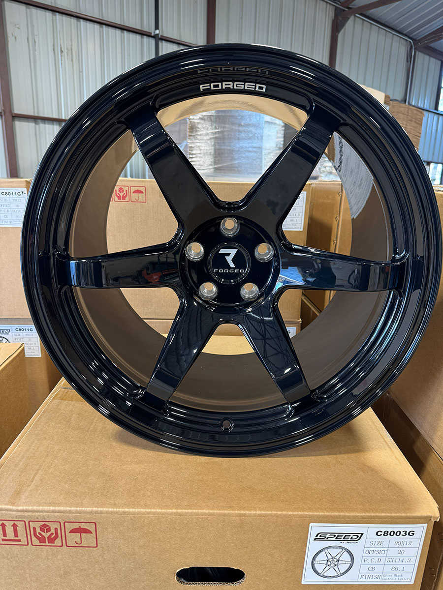 LIVE Auctions: 20" RForged FF6 Wheels in Gloss Black (Last Set In Stock) - Image 10