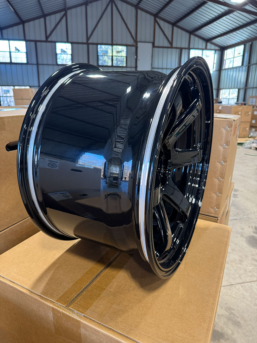 LIVE Auctions: 20" RForged FF6 Wheels in Gloss Black (Last Set In Stock) - Image 8