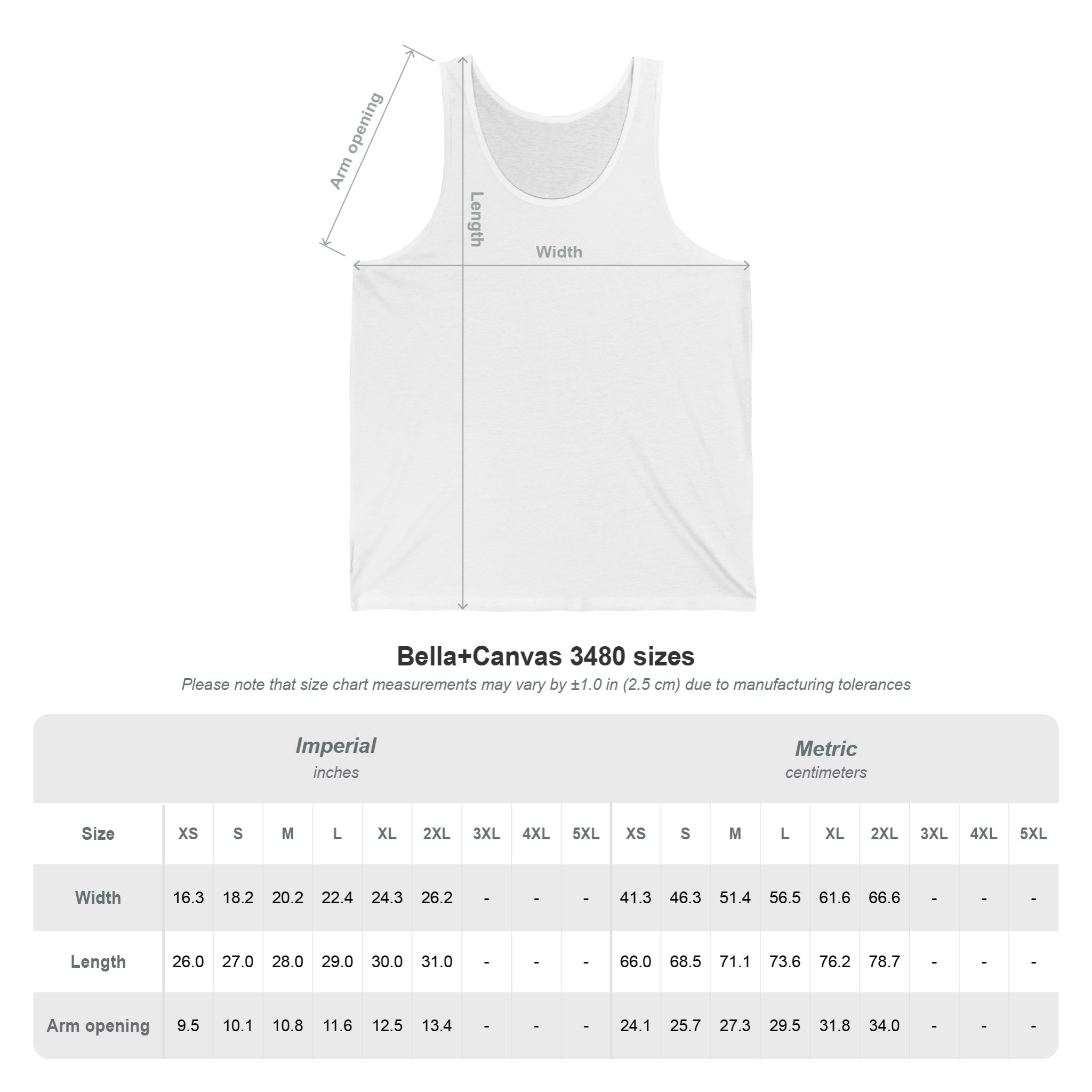 SBD Logo Tank — (Unisex) White - Image 3