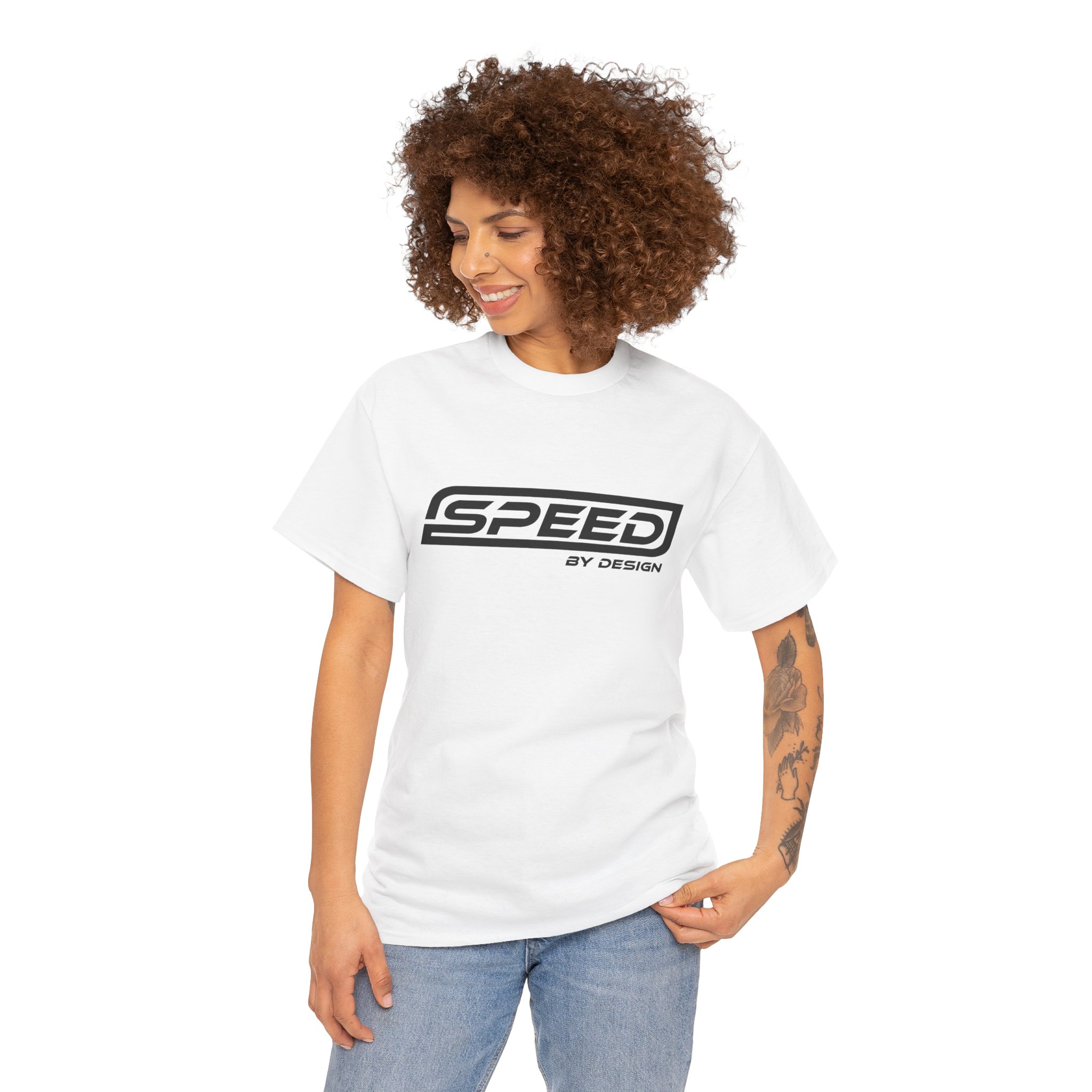 Speed By Design Adult Logo T-Shirt - Image 5