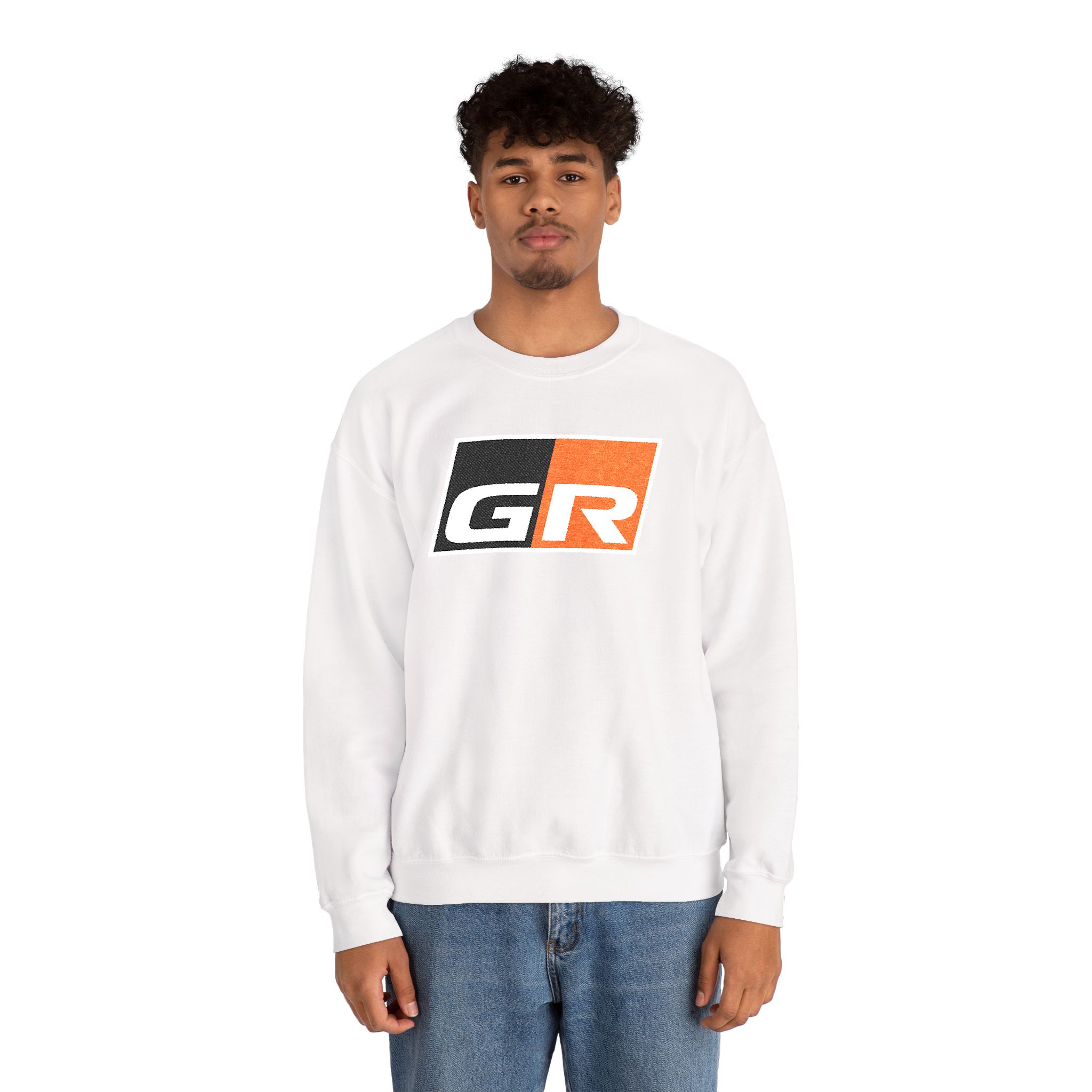 GR Logo Embroidered Crewneck Sweatshirt - Image 5