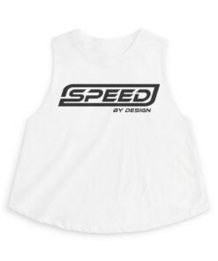 SBD Women's Logo Crop Top — White