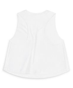 Alternative view of SBD Women's Logo Crop Top — White