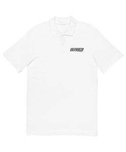 SBD Embroidered Chest Polo - White