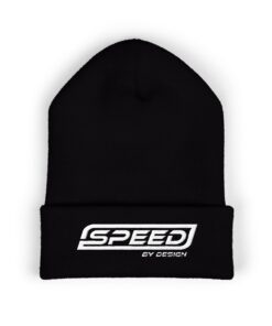 SBD Embroidered Beanie — Black