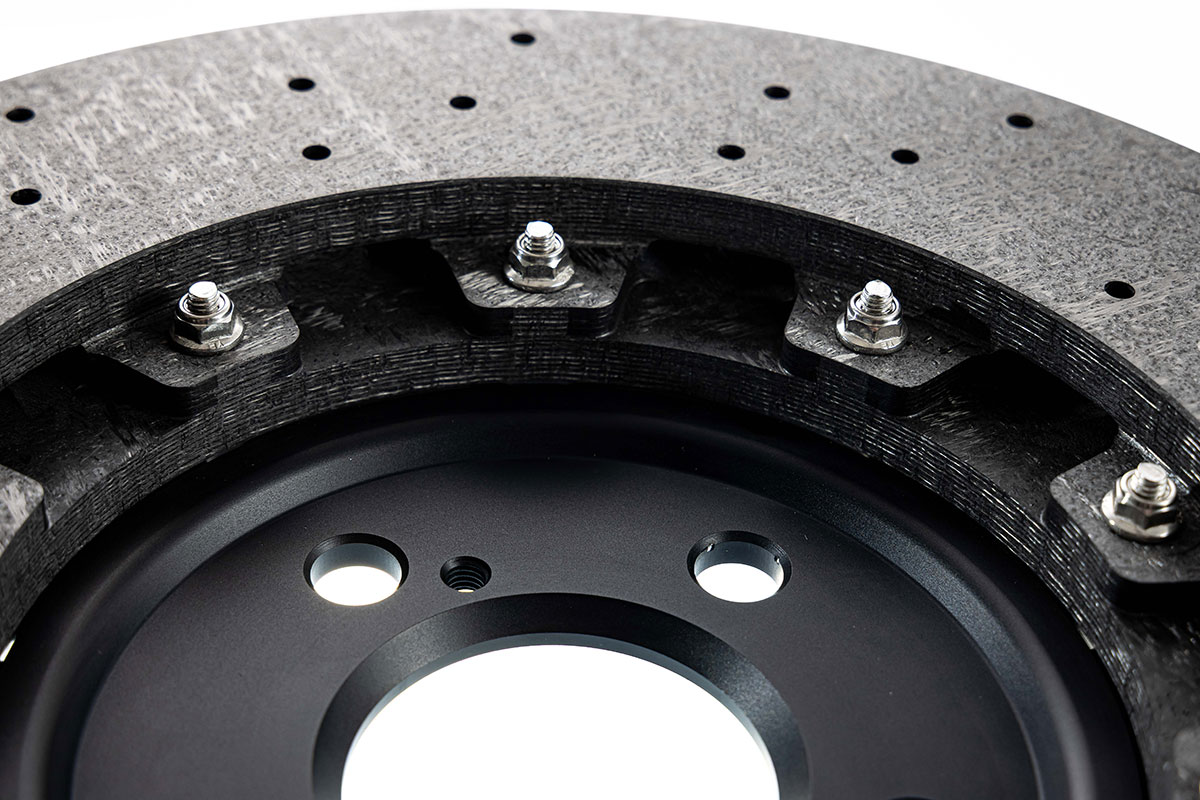SBD CCM/CCB (Carbon Ceramic) Rotors + Brake Pads for Audi R8/ Lamborghini Huracan - Image 5