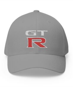 R35 GTR Logo Embroidered FlexFit Cap (Fitted) - 10 Color Options