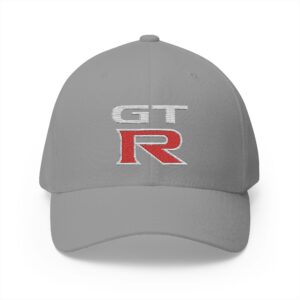 R35 GTR Logo Embroidered FlexFit Cap (Fitted) - 10 Color Options