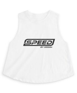 SBD Women's Logo Crop Top — White