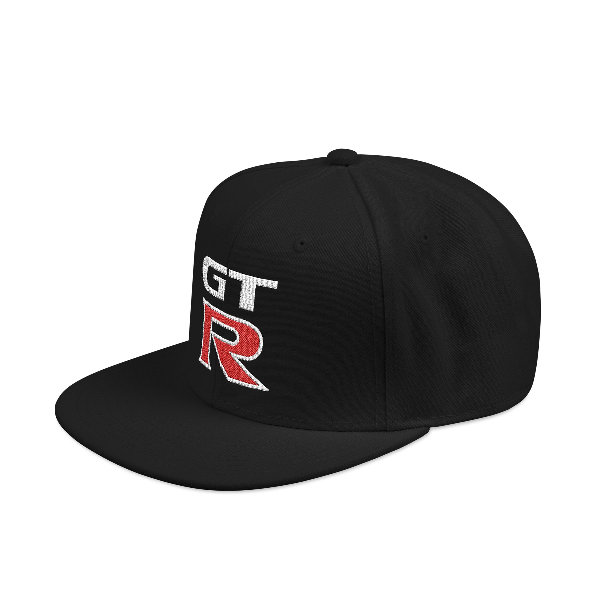 GT-R Embroidered Snapback Hat — Logo Cap