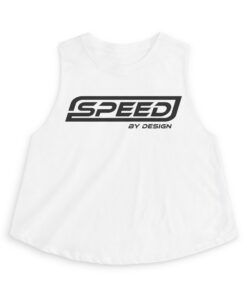 SBD Women's Logo Crop Top — White