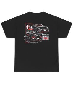 Alternative view of SBD R35 GTR Graphic Pullover T-shirt  - (Unisex)