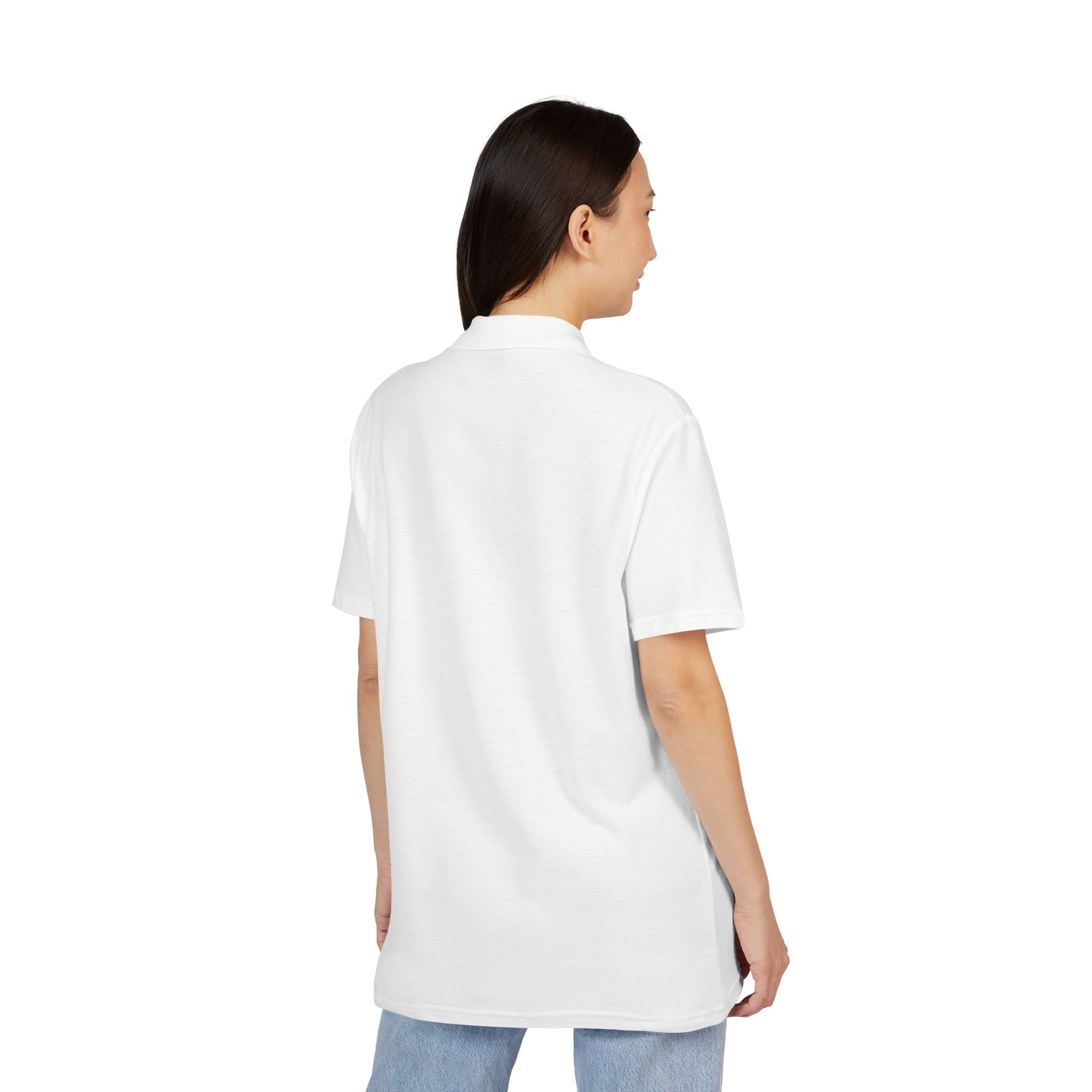 SBD Embroidered Chest Polo - White - Image 6