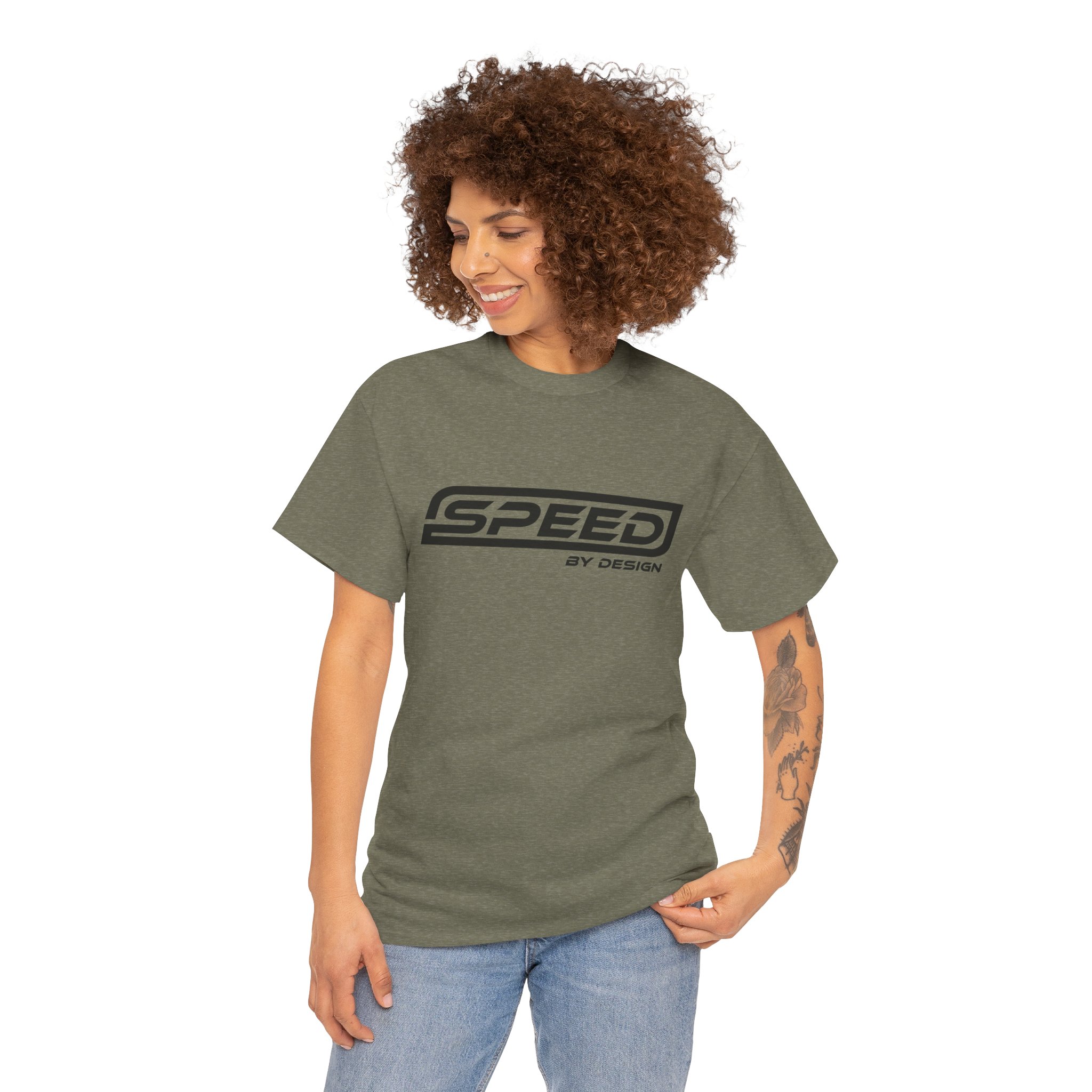 Speed By Design Adult Logo T-Shirt - Image 11