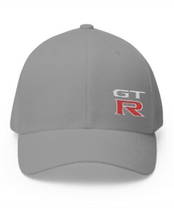 GT‑R Logo FlexFit Embroidered Cap- Small Logo Fitted (10 Color Options)