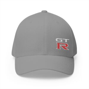 GT‑R Logo FlexFit Embroidered Cap- Small Logo Fitted (10 Color Options)