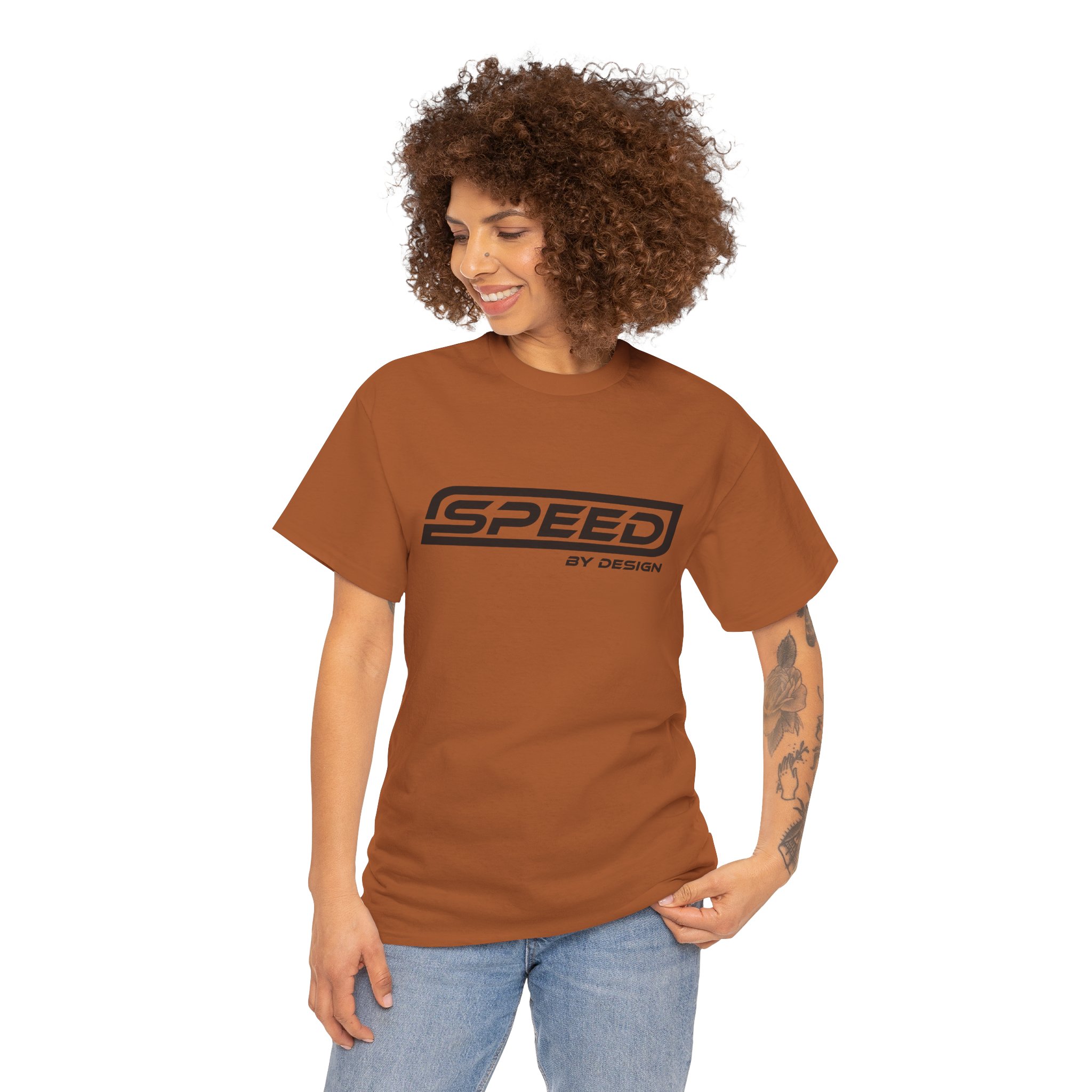 Speed By Design Adult Logo T-Shirt - Image 8