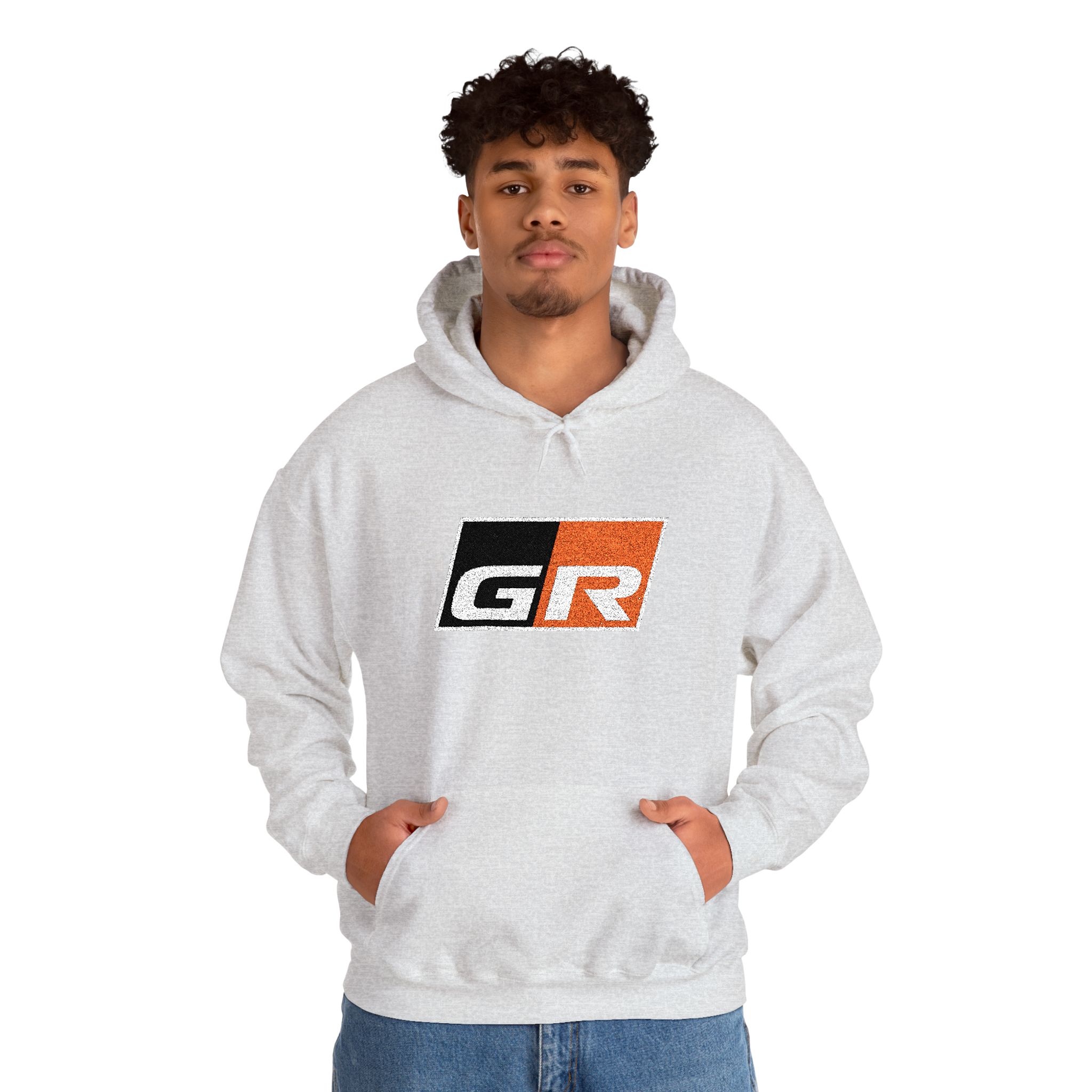 GR Logo Embroidered Hoodie — Racing Pullover - Image 8