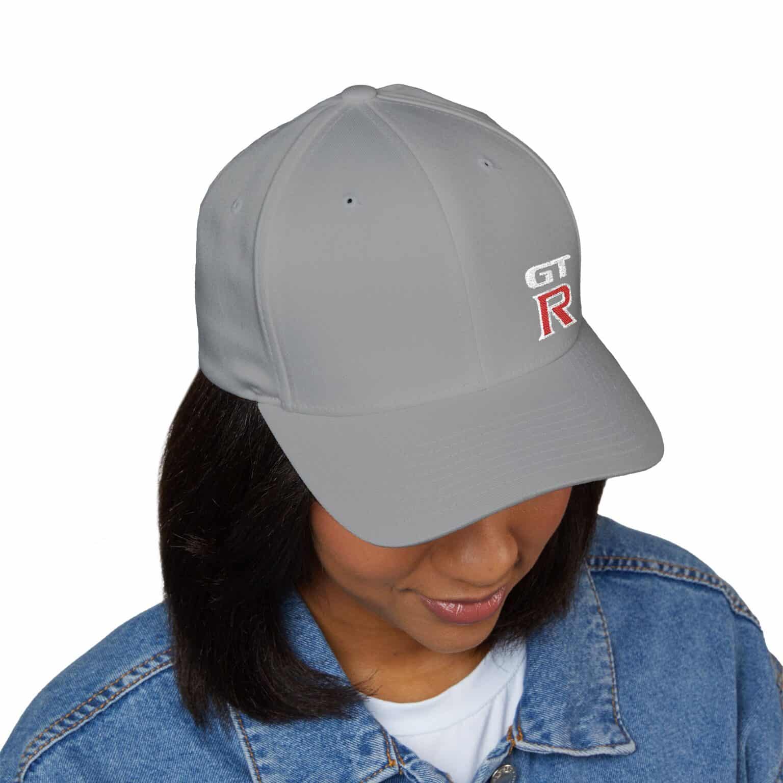 GT‑R Logo FlexFit Embroidered Cap- Small Logo Fitted (10 Color Options ...