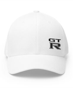 R35 GT-R Small Logo FlexFit Embroidered Cap- 4 Color Options