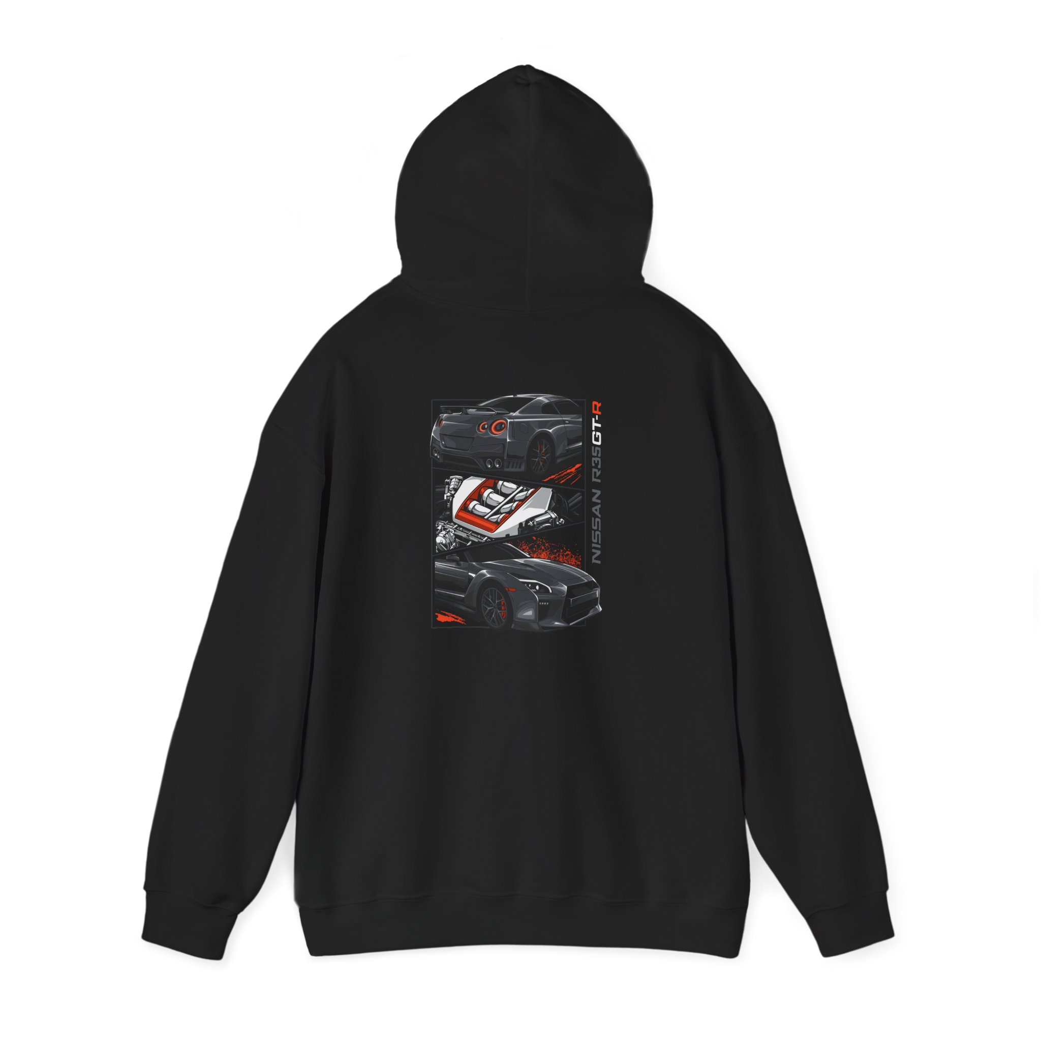 R35 GTR Graphic Pullover Hoodie