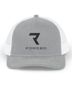RForged Logo Embroidered Snapback Trucker Cap — Richardson 112