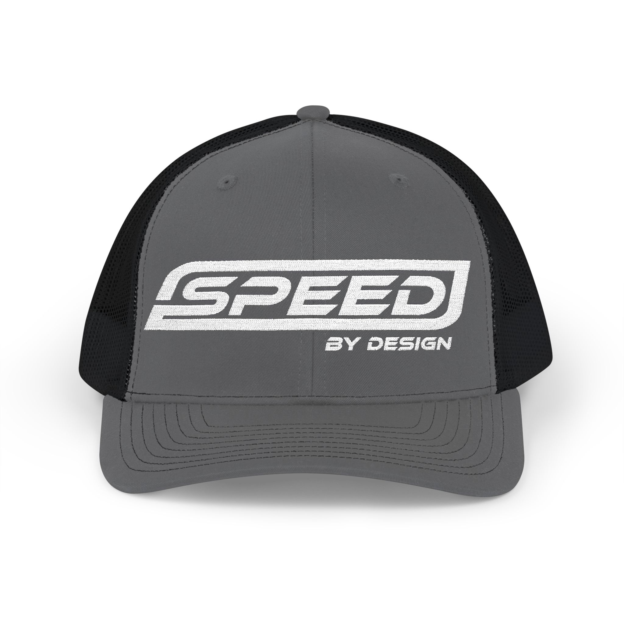 SBD Black Trucker Hat - Embroidered Snapback - Image 11