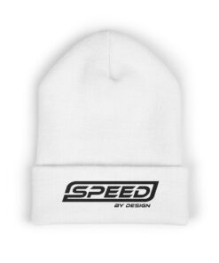 SBD Embroidered Beanie — Black Logo