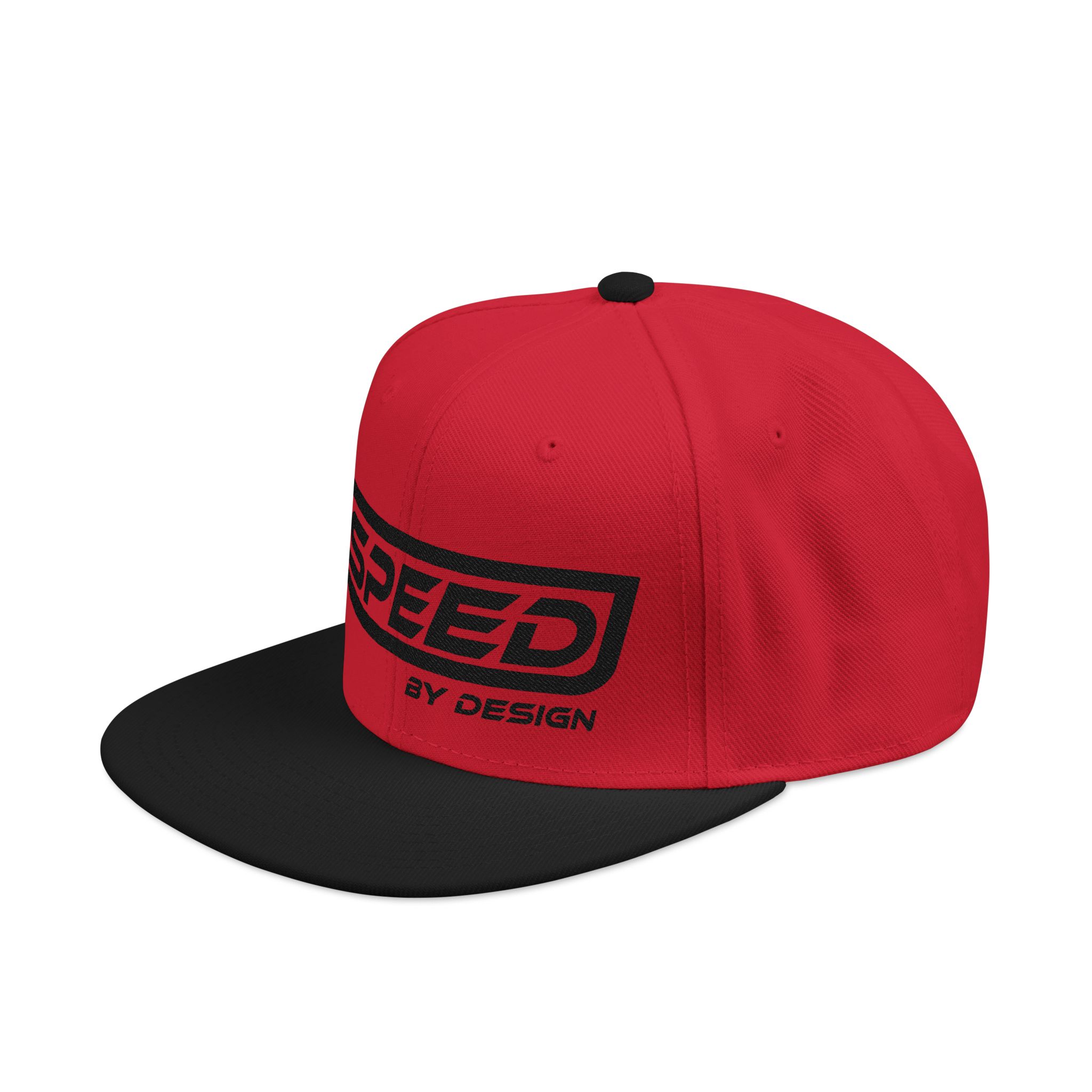 SBD Embroidered Snapback Hat - Black Logo - Image 10