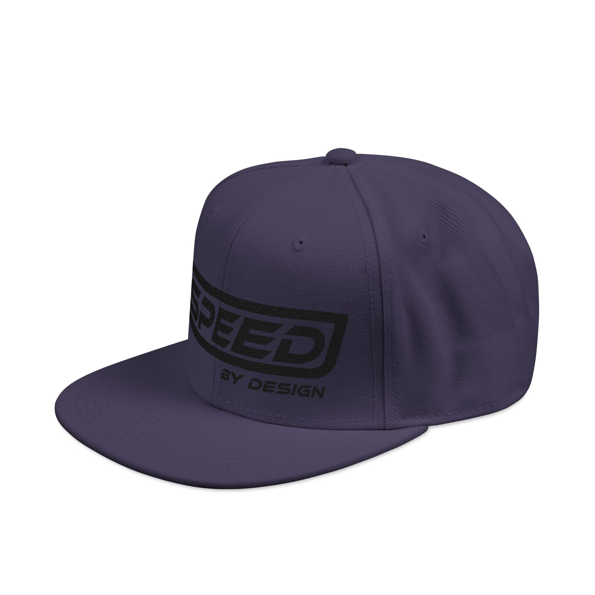 SBD Embroidered Snapback Hat - Black Logo - Image 25