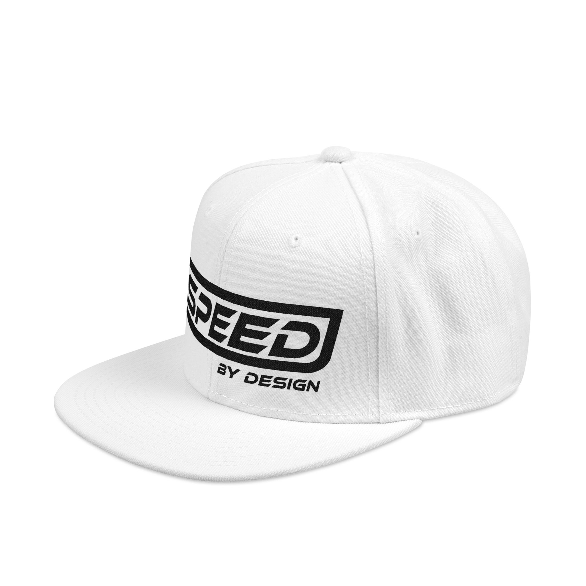 SBD Embroidered Snapback Hat - Black Logo