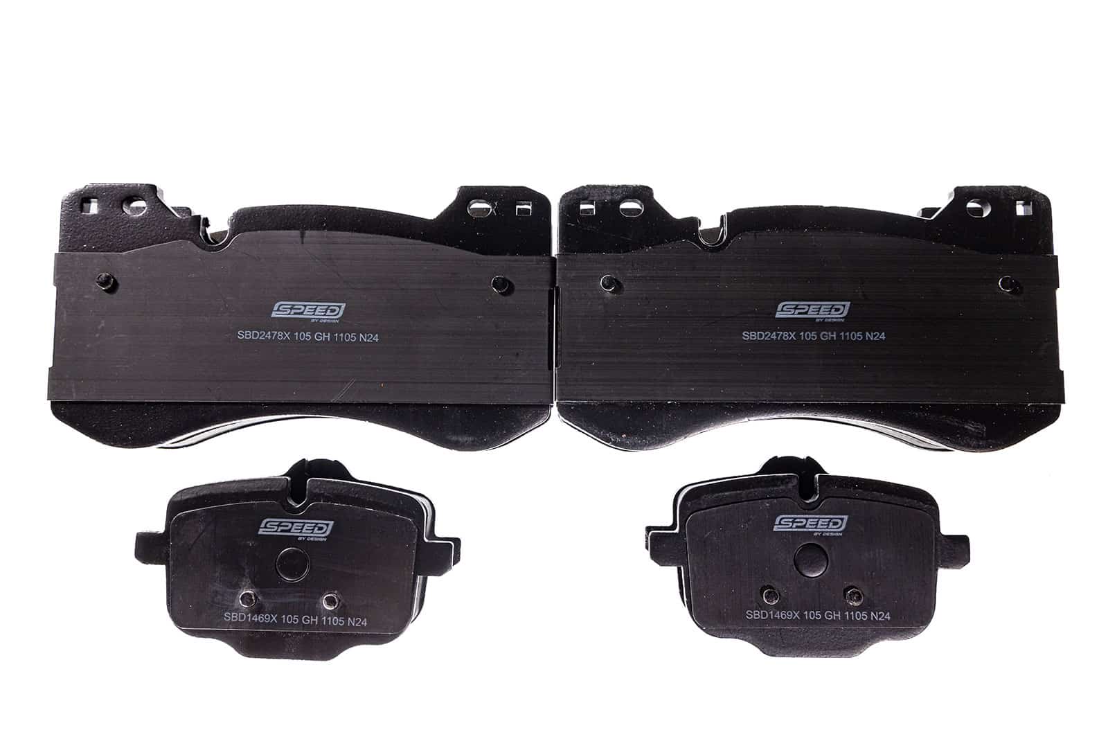SBD Ceramic Brake Pads For 2021+ BMW M2, M3, M4 Series Iron Rotors (G80, G81, G82, G83, G87)