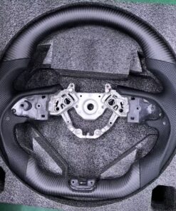 Alternative view of SBD GTR Carbon Fiber Steering Wheel (2017-2024 Models)