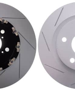 SBD 2-Piece Slotted Rotor Complete Kit for 2017+ Honda Civic Type R FK8/FL5 (Fronts +Rear Pairs)