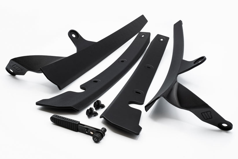 Nissan R35 GTR 2009-2024 Aero Line Splash Guards - Image 2